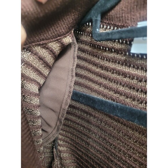 VTG ST JOHN Collection Marie Gray Santana Knit Blazer Jacket W/Skirt Sz 12 - Picture 7 of 16